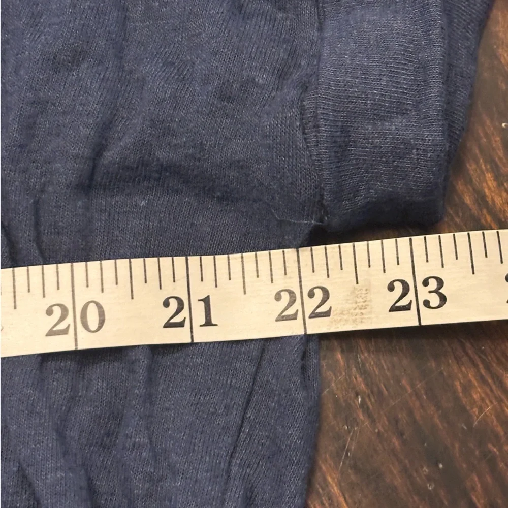 Banana Republic Linen Blend Shirt in Dark Blue— size xl